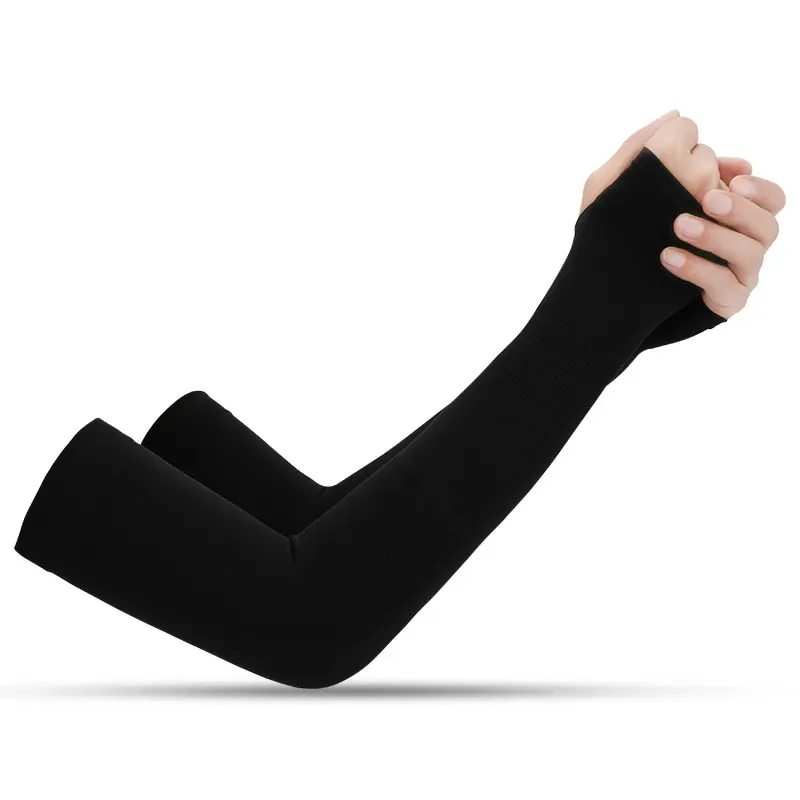 Cycling Arm Warmers - Wrls-ユニセックスサイクリングスリーブ、アーム、アイスファブリック、日焼け止め、通気性、ランニング、バレーボール、アウトドアスポーツ、夏用