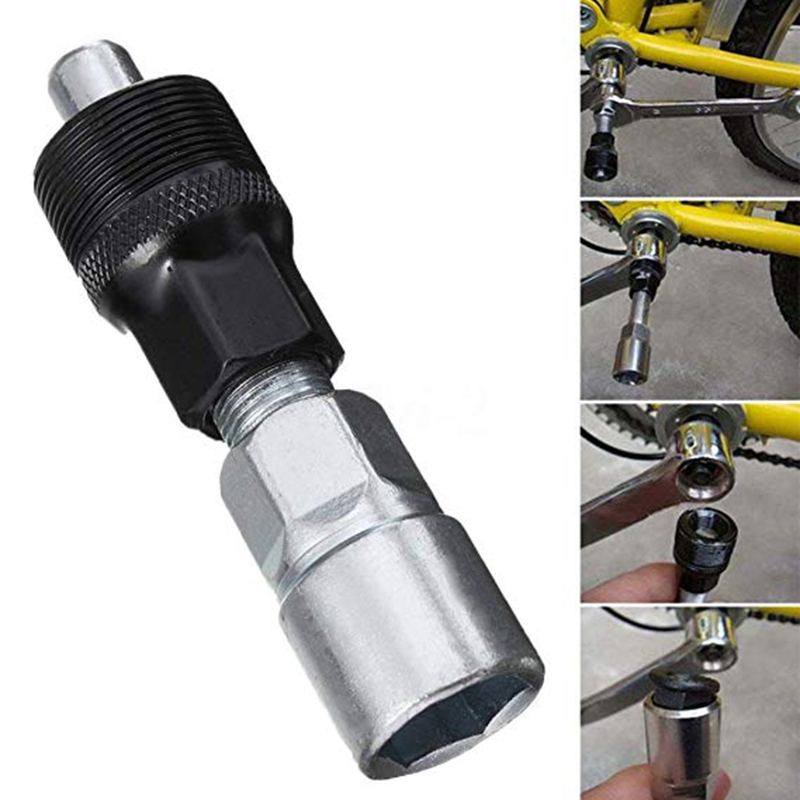 Mtb Pedals - MTB 自転車クランクホイールエクストラクター ボトムブラケット サイクリングクランクセット ペダルリムーバー 修理ツール