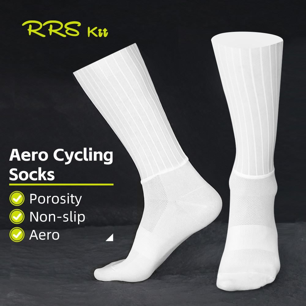 Cycling Gear Men - Rrskit 夏サイクリング空力ソックス TPU 滑り止め耐摩耗性通気性アウトドアランニングサイクリングギアユニセックスソックス