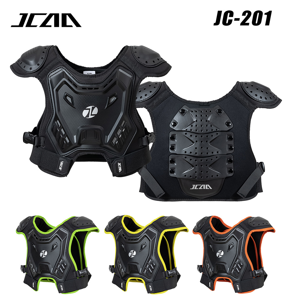 Cycling Gear Kids - 子供用モトクロスボディアーマー保護ベストDH ATVダートバイクバックチェストプロテクターキッズスポーツサイクリングスケート保護ギア