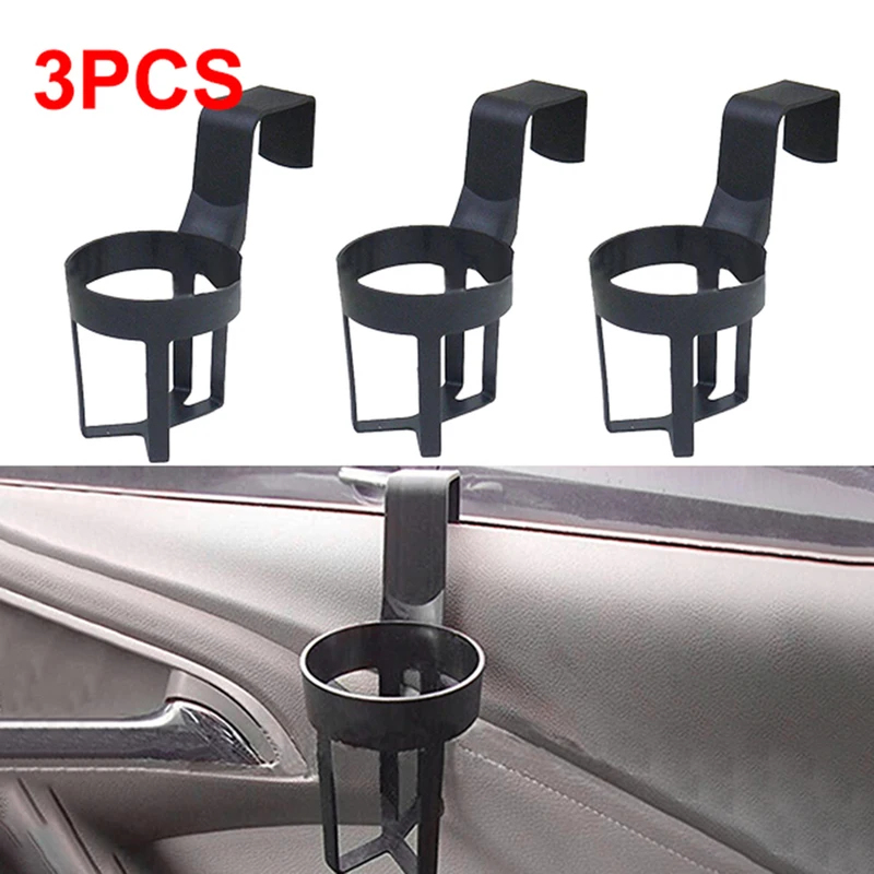 Water Bottle Holder - 1～6個入り 車載用カップホルダー、水筒ホルダー、ドリンクホルダー、車内ドア窓取り付けブラケット、自動車用ドリンクボトルスタンド、カップホルダー