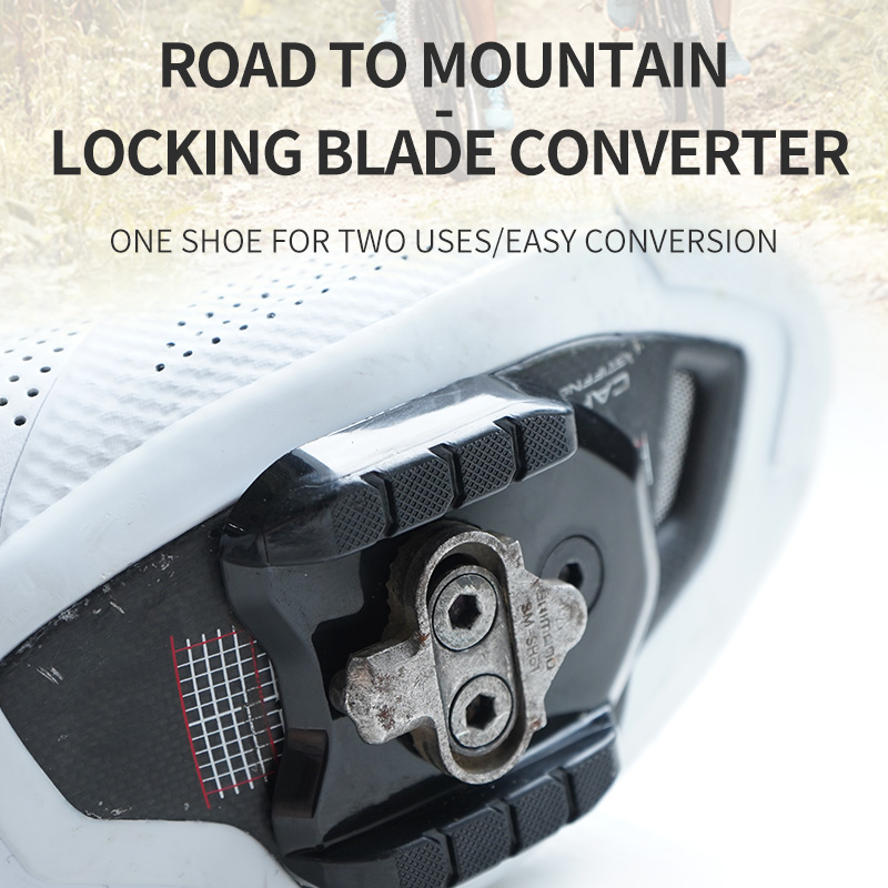 Mtb Pedals - RRSKIT ロードバイク用ロックペダルをマウンテンバイク用ロックペダルに変換するコンバーター、ロードバイクからMTBバイクへのロックペダル変換、サイクリング用ロックシューズアダプタークリート