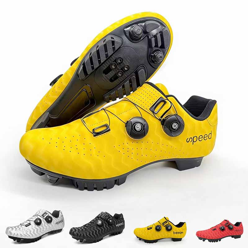 Mtb Pedals - 男性通気性サイクリングシューズ MTB マウンテンオフロードサイクリングシューズ女性 SPD ペダルサイクリングシューズサイクリング競技用オフロード