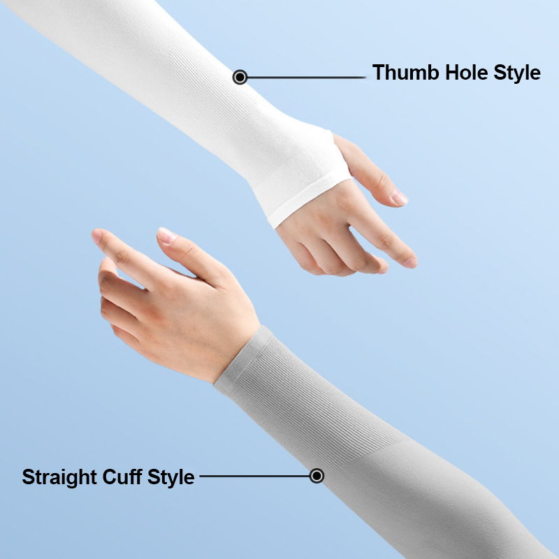 プラスサイズメンズアームスリーブ サイクリングUVカット冷却 - Cycling Arm Warmers のレビューと価格