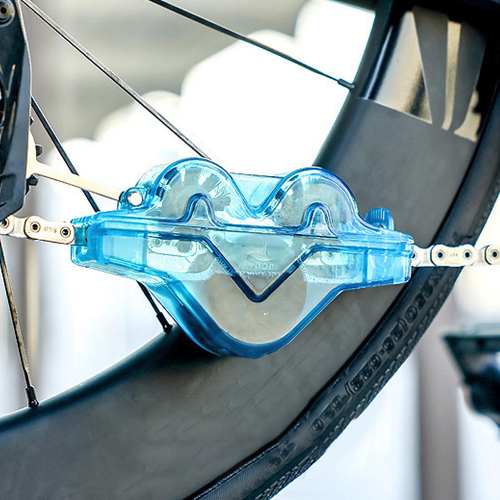 自転車チェーンクリーナー サイクリングアクセサリー 360度 - Cycling Gear Men のレビューと価格