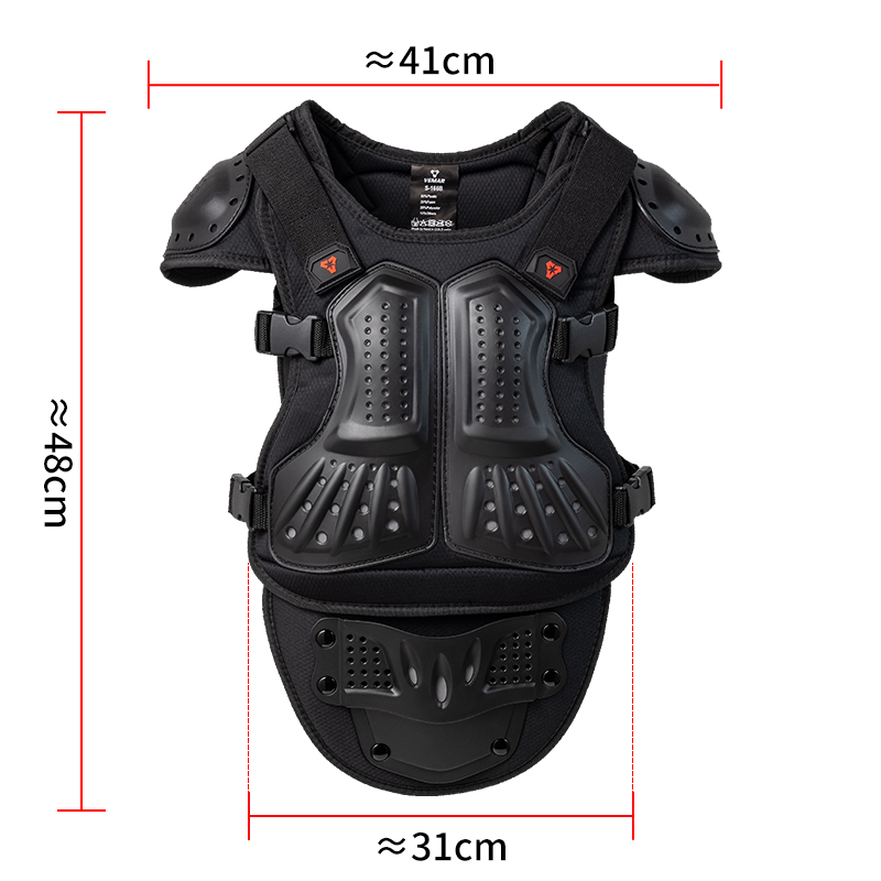 子供用バイク乗車用ボディアーマー キッズモトクロスバックベス - Cycling Gear Kids のレビューと価格