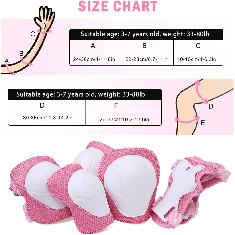 男の子と女の子のためのローラースケートヘルメット、7つのパー - Cycling Gear Kids のレビューと価格