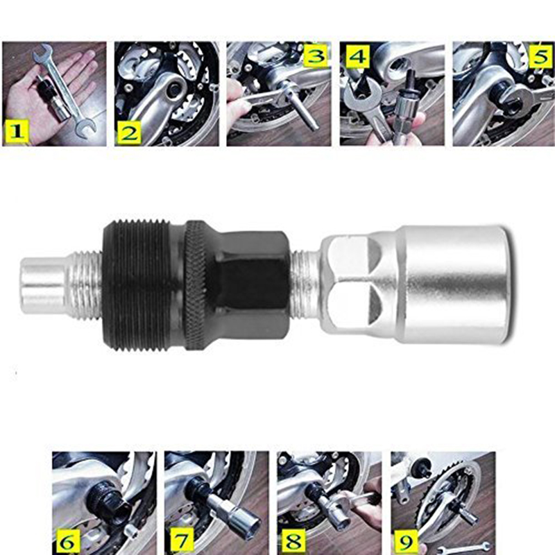 MTB 自転車クランクホイールエクストラクター ボトムブラケ - Mtb Pedals のレビューと価格