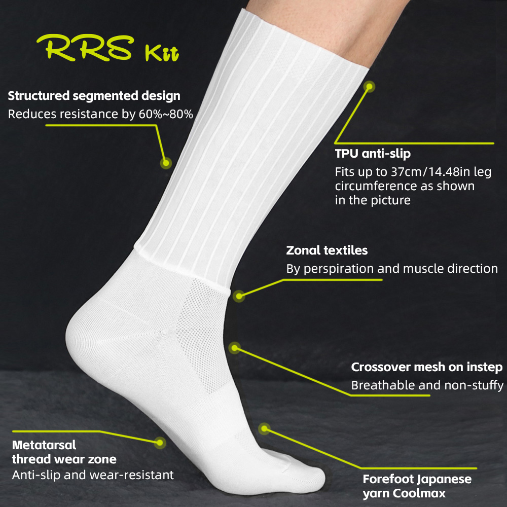Rrskit 夏サイクリング空力ソックス TPU 滑り止め耐 - Cycling Gear Men のレビューと価格