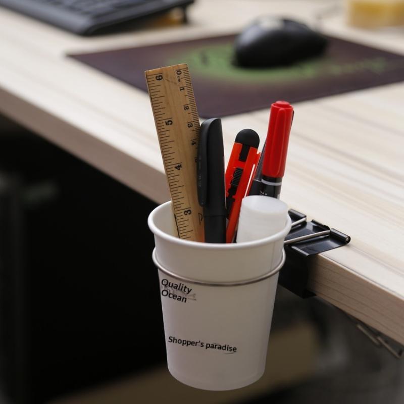 金属製テーブルカップホルダー クランプクリップ付き こぼれ防 - Water Bottle Holder のレビューと価格