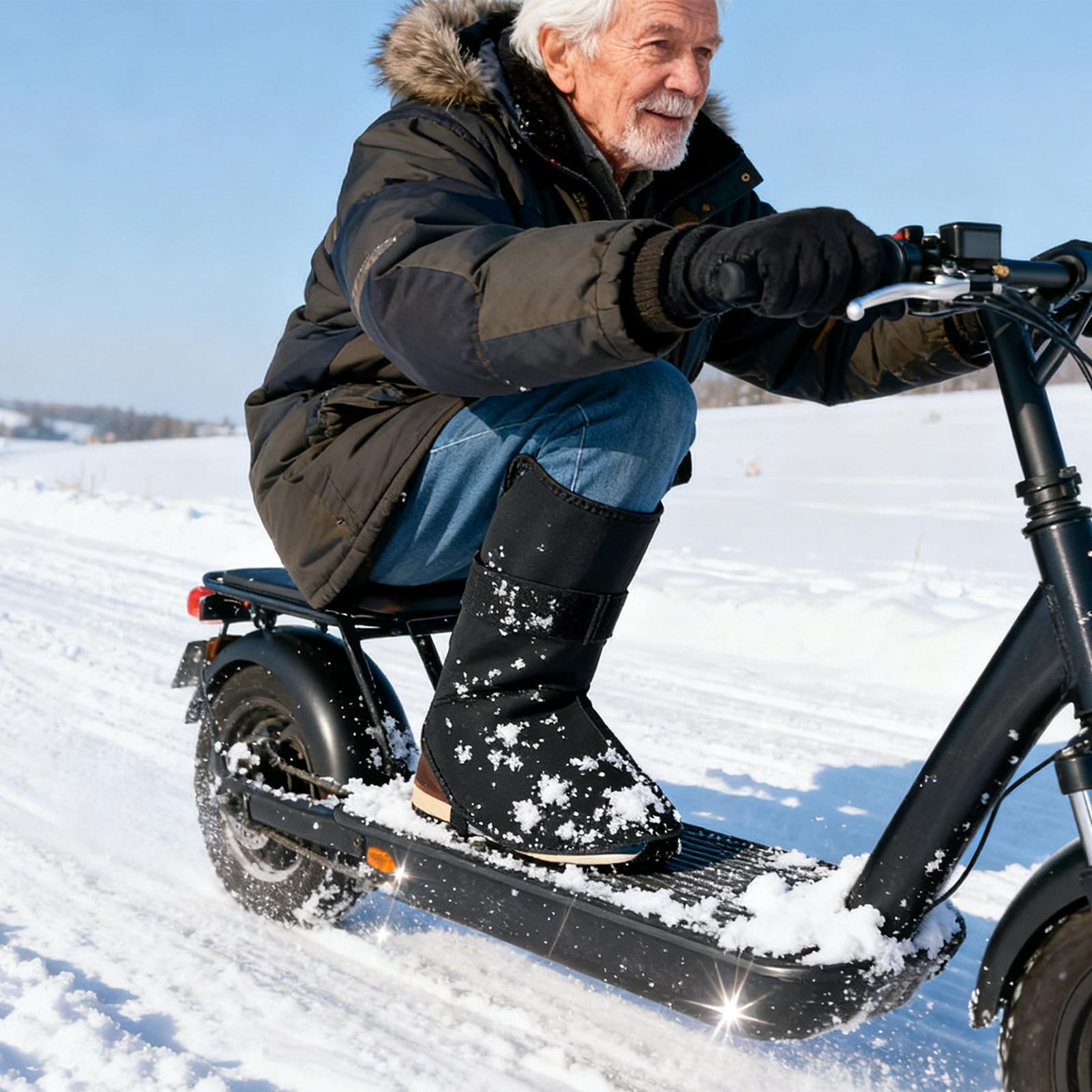 サイクリングシューズカバー 防水 暖かいフットギア シューズ - Cycling Gear Men のレビューと価格