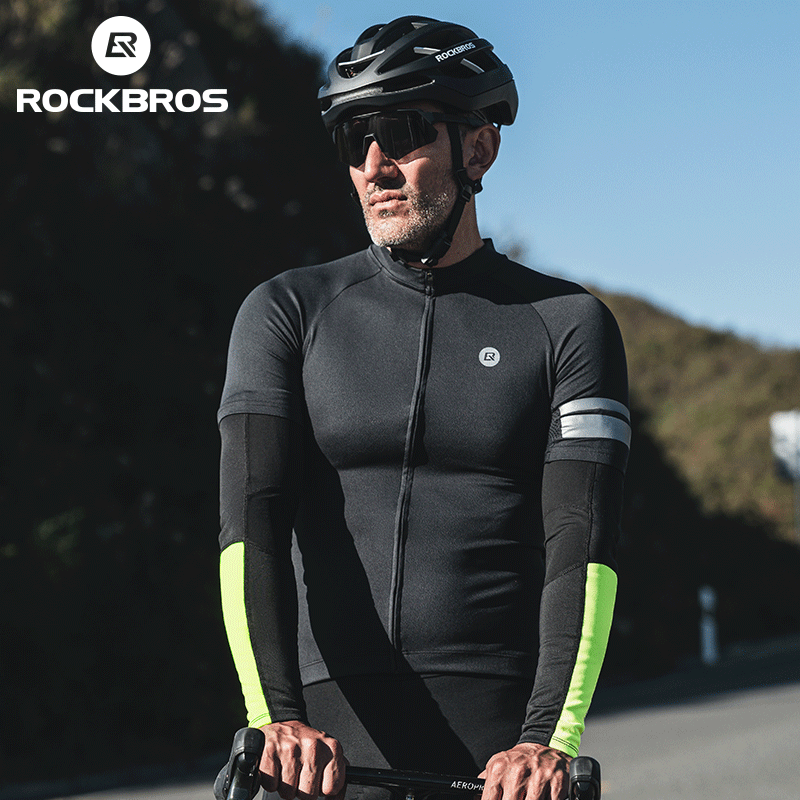 ROCKBROS 秋冬サイクリングアームスリーブレッグウォー - Cycling Arm Warmers のレビューと価格