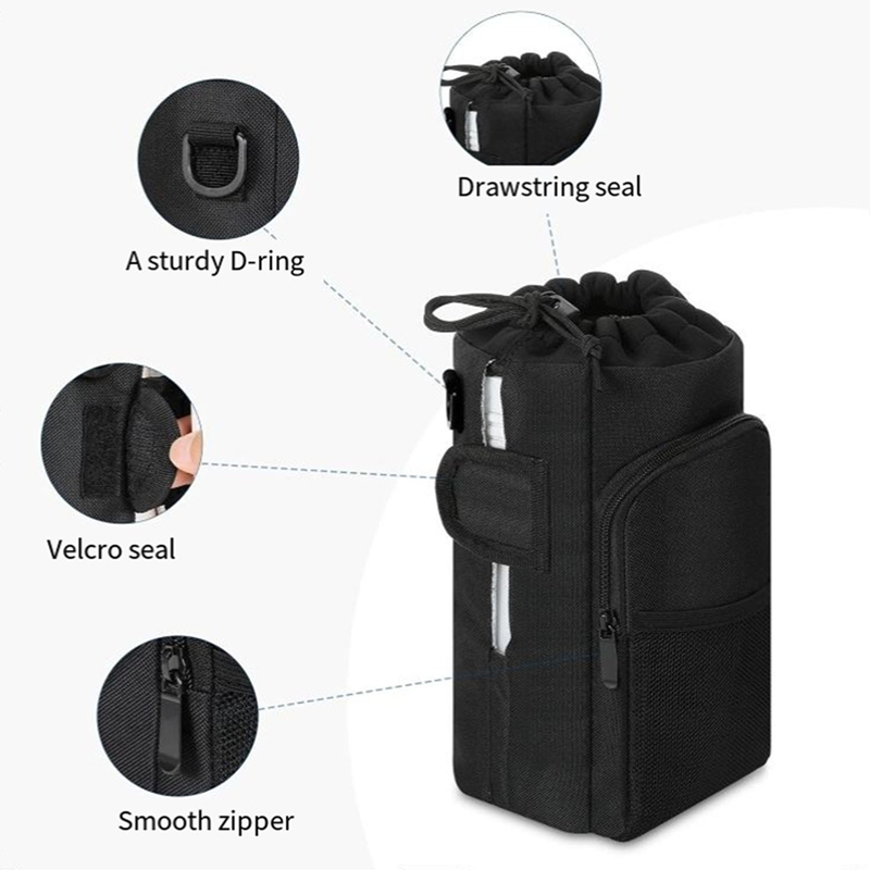 ストラップ付きウォーターボトルホルダー、ウォーキング、ハイキ - Water Bottle Holder のレビューと価格